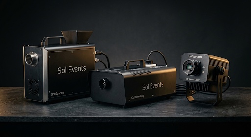 ציוד אירועים מקצועי של SOL EVENTS